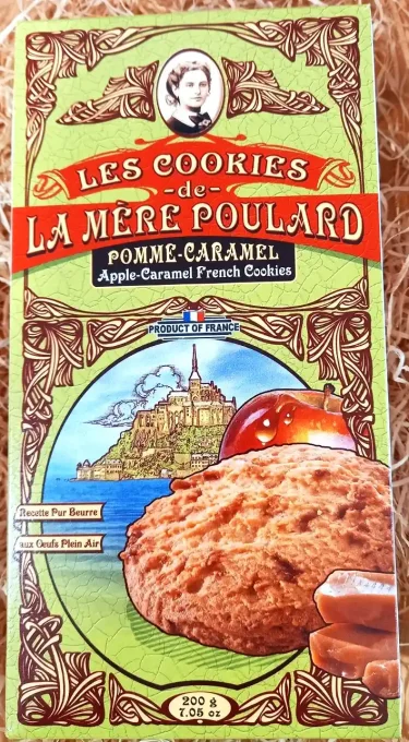 Cookies pommes caramel - 5 sachets de 2 cookies - La Mère Poulard - Ker Gaïa