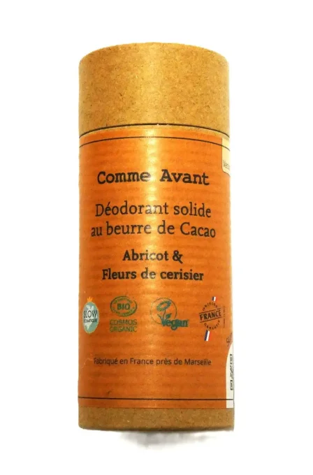 Déodorant solide bio au beurre de cacao - Stick de 60 g - Comme Avant - Ker Gaïa