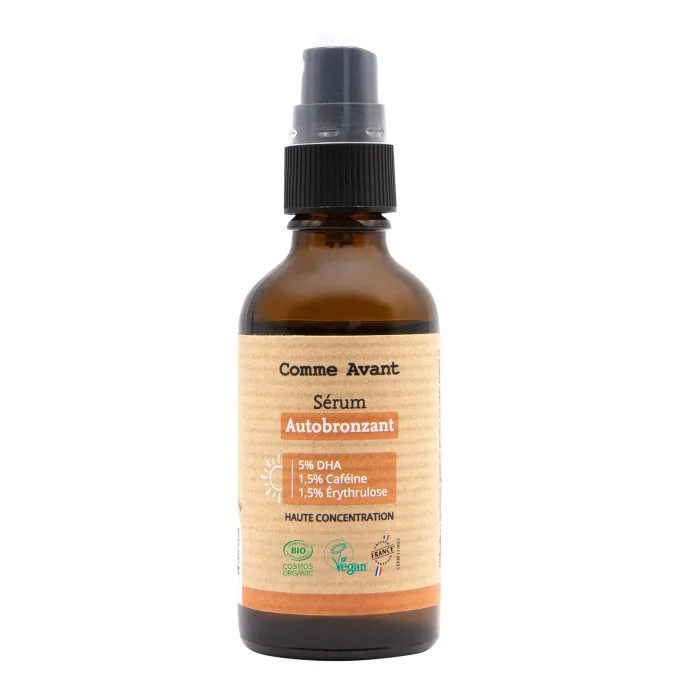 Sérum autobronzant - Flacon verre de 50 ml - Comme Avant - Ker Gaïa