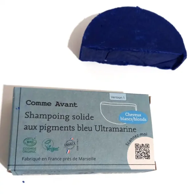 Shampoing solide bio - Galet de 70 g - Comme Avant - Ker Gaïa